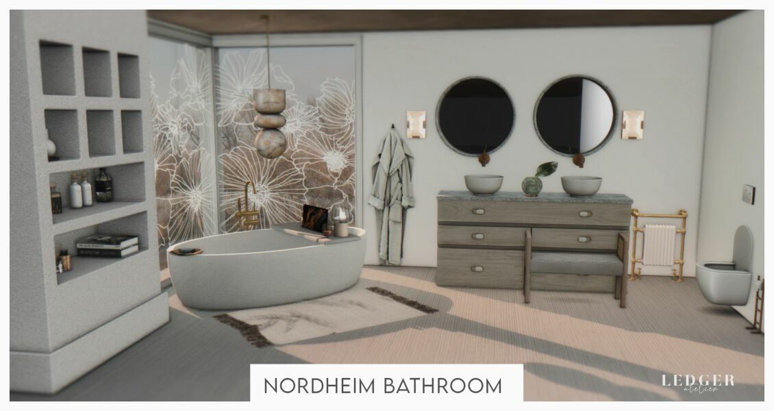 sims 4 cc nordheim bathroom set 2