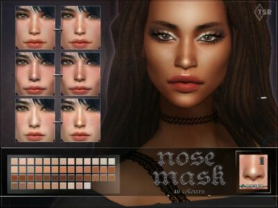 Nose Mask 11 By Remussirion Sims 4 CC