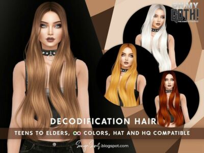 OH MY Goth – Decodification Hair By Sonyasimscc Sims 4 CC