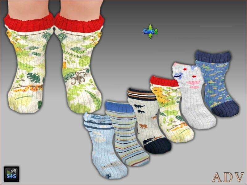 sims 4 cc onesies and socks for infant boys 4