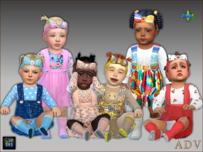 Outfits For Infant Girls Sims 4 CC