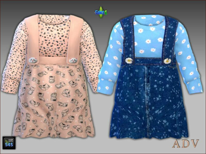 sims 4 cc outfits for infant girls 2