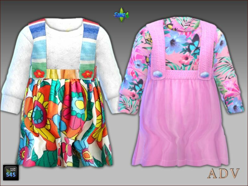 sims 4 cc outfits for infant girls 3