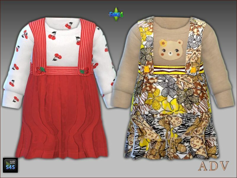 sims 4 cc outfits for infant girls 4