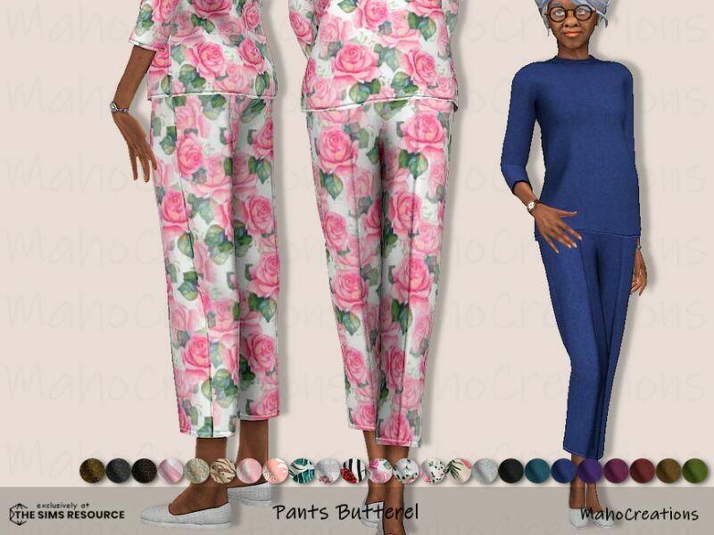 Pants Butterel By Mahocreations Sims 4 CC