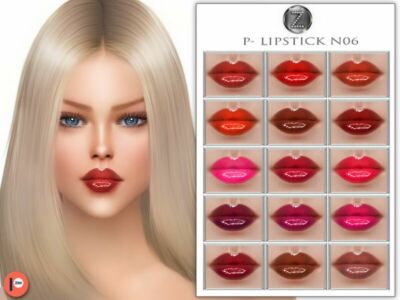 Patreon – (Early Access) Lipstick N06 By Zenx Sims 4 CC