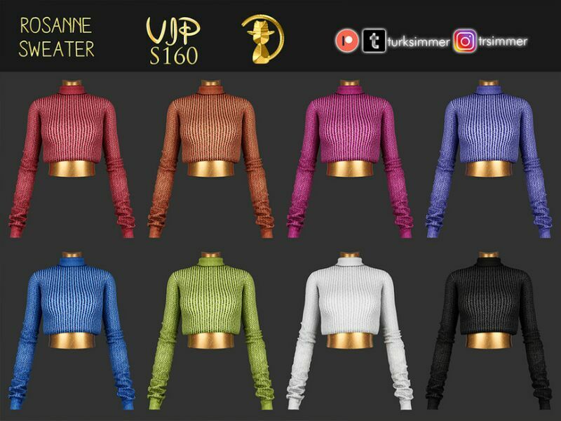 sims 4 cc patreon early access rosanne sweater s160 by turksimmer 2