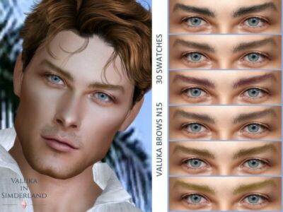 [Patreon] Valuka – Brows N15 By Valuka Sims 4 CC