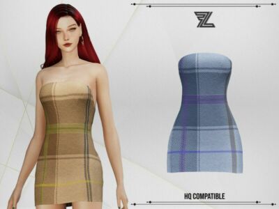 Penny Wool Dress By Forlima Sims 4 CC