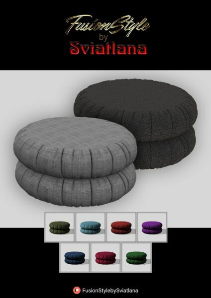 Puffy Chair Sims 4 CC