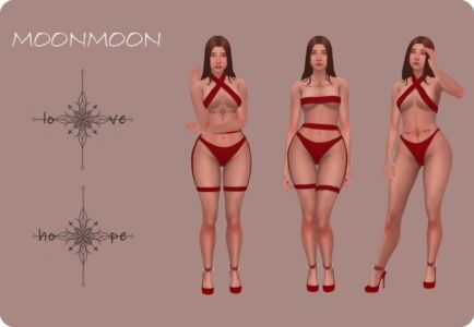 Randomtattoo_N2 By Moonmoonsim Sims 4 CC