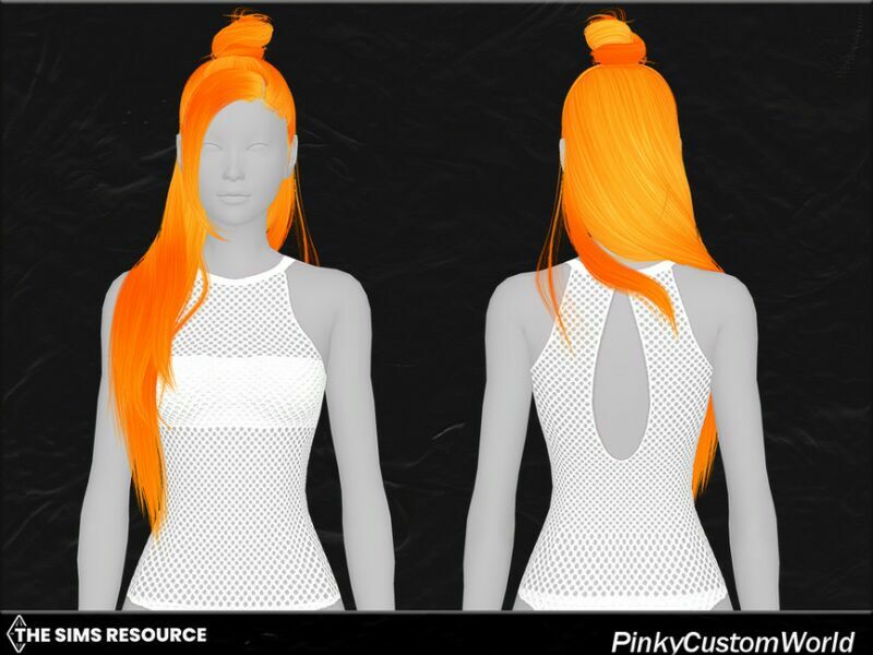 sims 4 cc retexture of reyna hair by leahlillith by pinkycustomworld 3