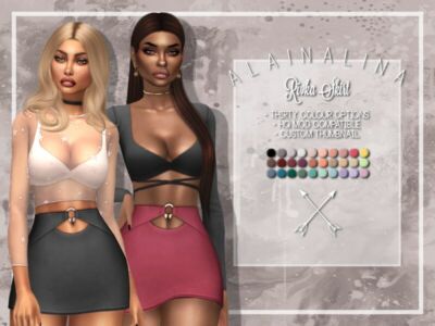 Rivka Skirt By Alainalina Sims 4 CC