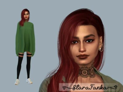 Roxanne Harper By Starafanka Sims 4 CC