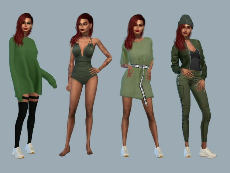 sims 4 cc roxanne harper by starafanka 3