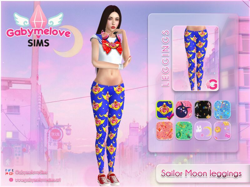 sims 4 cc sailor moon leggings updated 2023 2