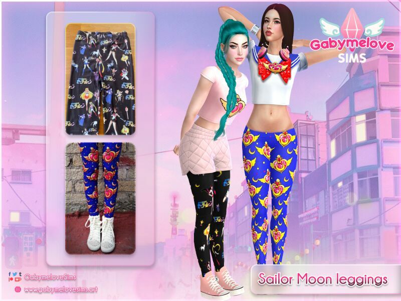 sims 4 cc sailor moon leggings updated 2023 3