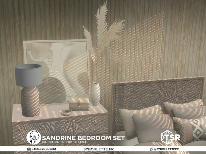 sims 4 cc sandrine bedroom set part 1 by syboubou 2