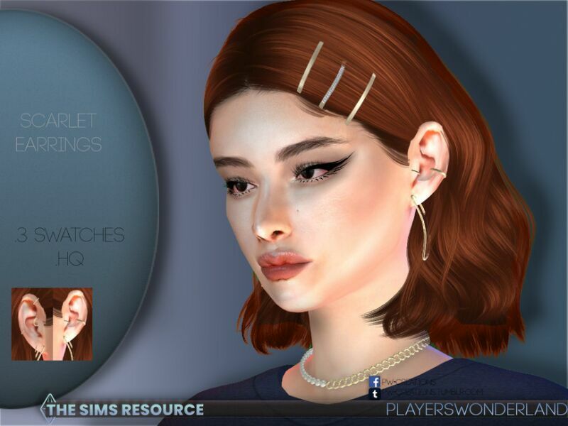 sims 4 cc scarlet earrings by playerswonderland 2