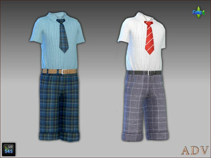 sims 4 cc school uniforms for children 6