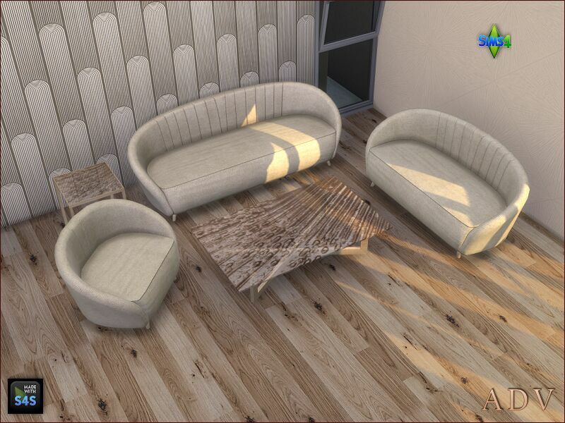 sims 4 cc seating furniture and tables 4