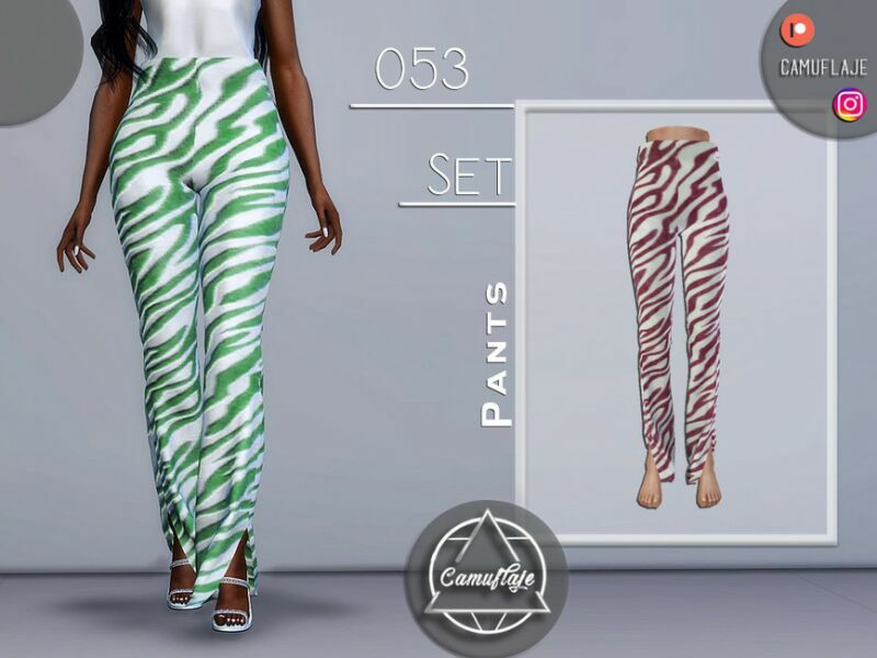 SET 053 – Pants By Camuflaje Sims 4 CC