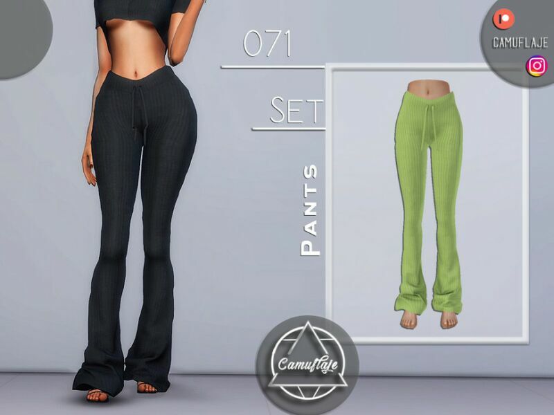 SET 071 – Pants By Camuflaje Sims 4 CC