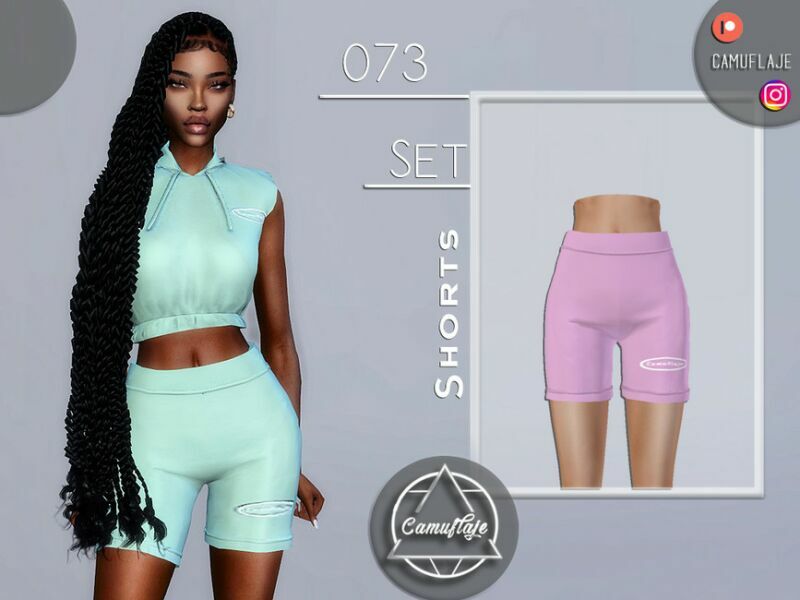 SET 073 – Shorts By Camuflaje Sims 4 CC