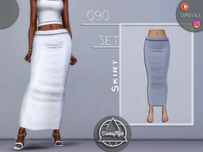 SET 090 – Skirt By Camuflaje Sims 4 CC