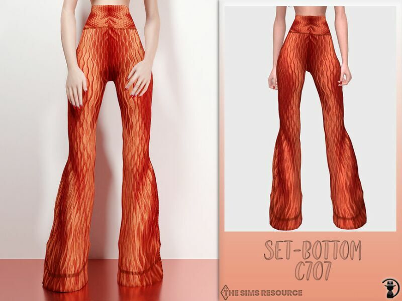 Set-Bottom C707 By Turksimmer Sims 4 CC