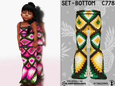 Set-Bottom C778 By Turksimmer Sims 4 CC