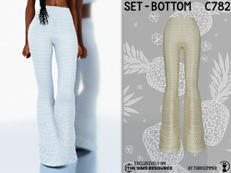 Set-Bottom C782 By Turksimmer Sims 4 CC