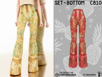 Set-Bottom C810 By Turksimmer Sims 4 CC