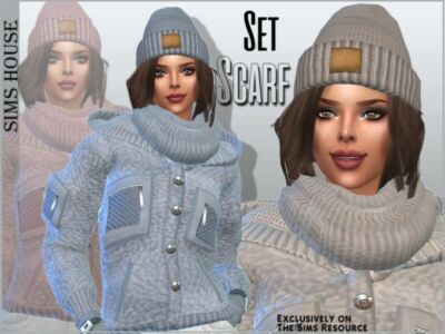 SET Scarf Sims 4 CC