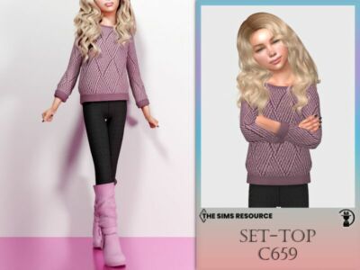 Set-Top C659 By Turksimmer Sims 4 CC