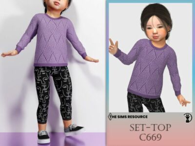 Set-Top C669 By Turksimmer Sims 4 CC