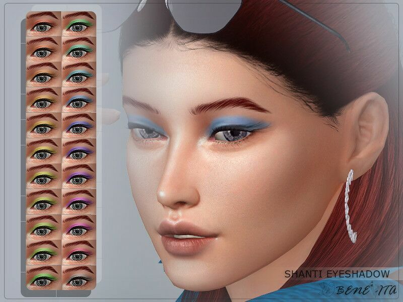 Shanti Eyeshadow (HQ) Sims 4 CC