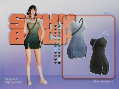 Sheryl Dress Sims 4 CC