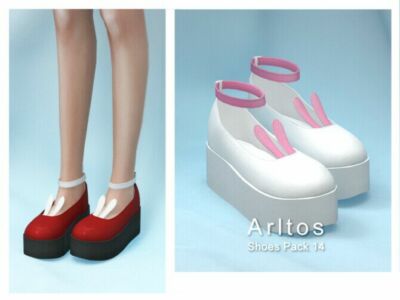 Shoes Pack 12-14 By Arltos Sims 4 CC