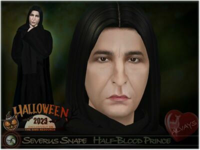 SIM Severus Snape (Inspiration) By Bakalia Sims 4 CC