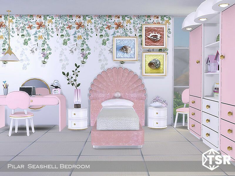 Sims 4 Seashell Bedroom Sims 4 Cc Download