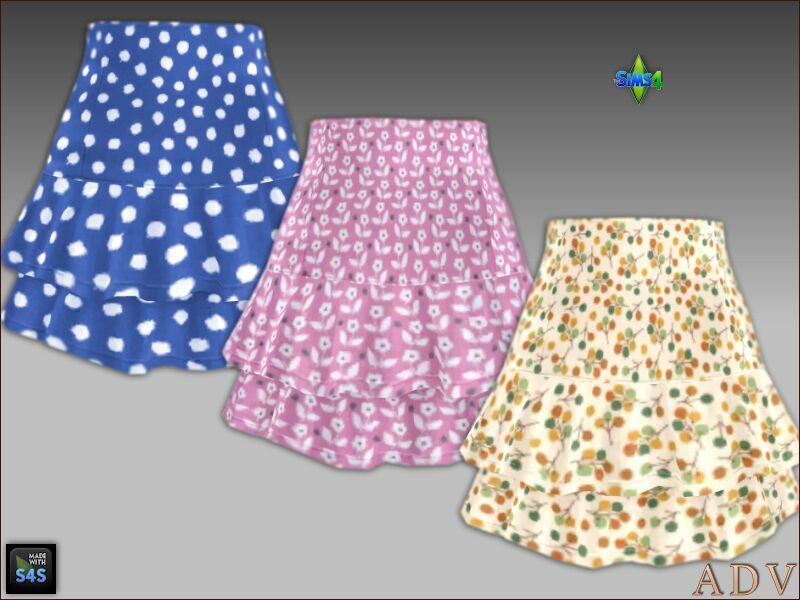 sims 4 cc skirts and sweaters for teens and young adults 4