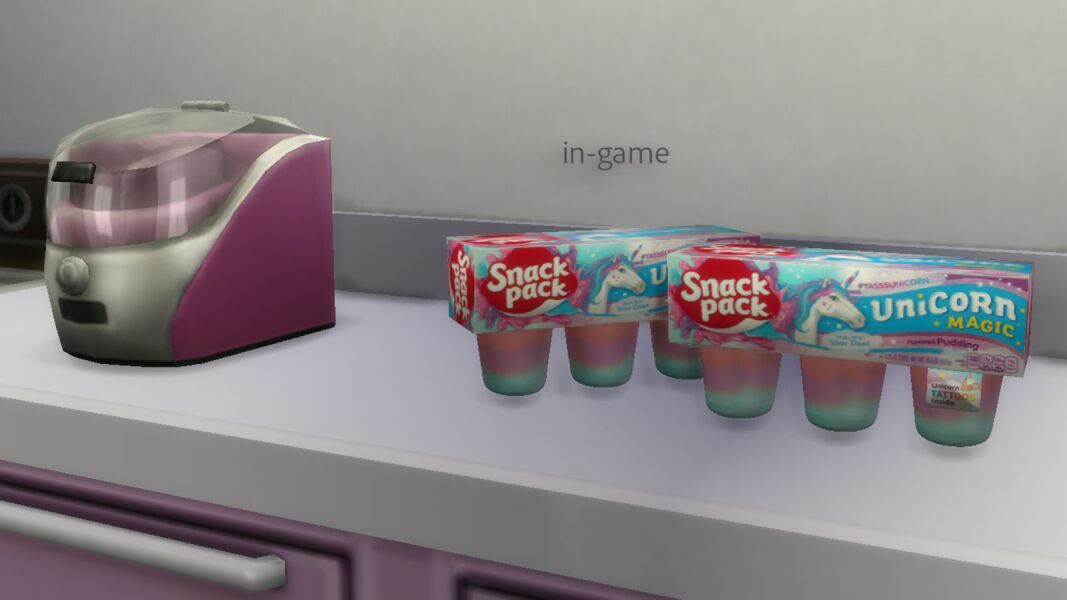 sims 4 cc snackpack unicorn magic by rimshard 3