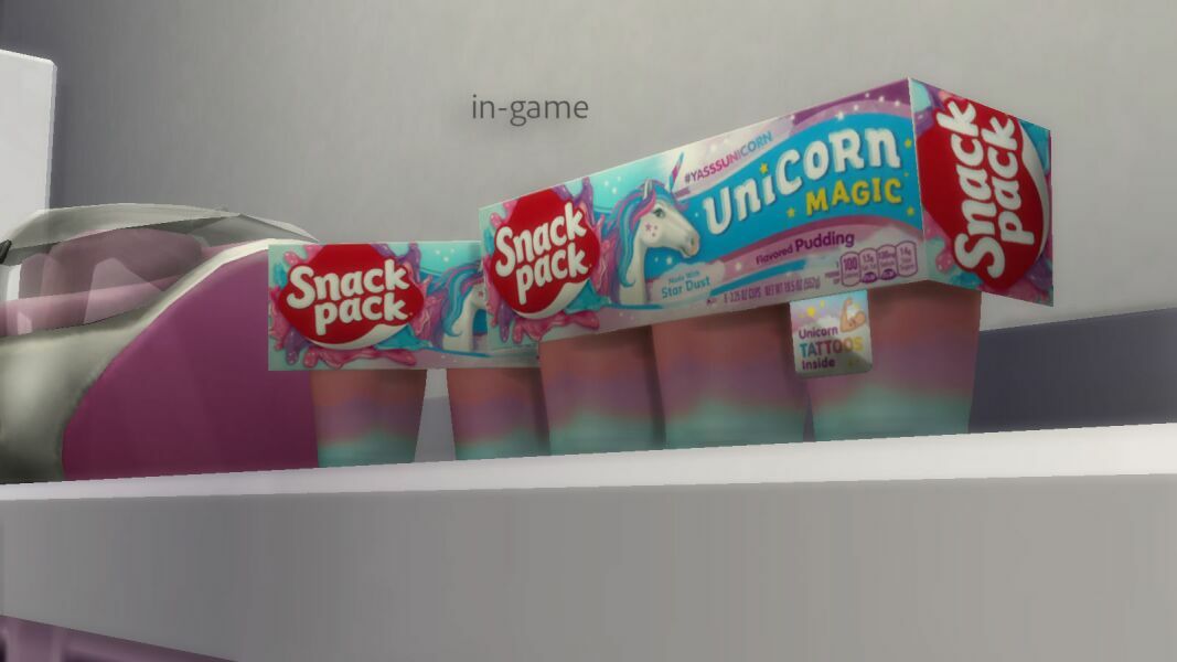 sims 4 cc snackpack unicorn magic by rimshard 4