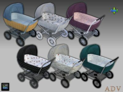 Strollers For Infants Sims 4 CC