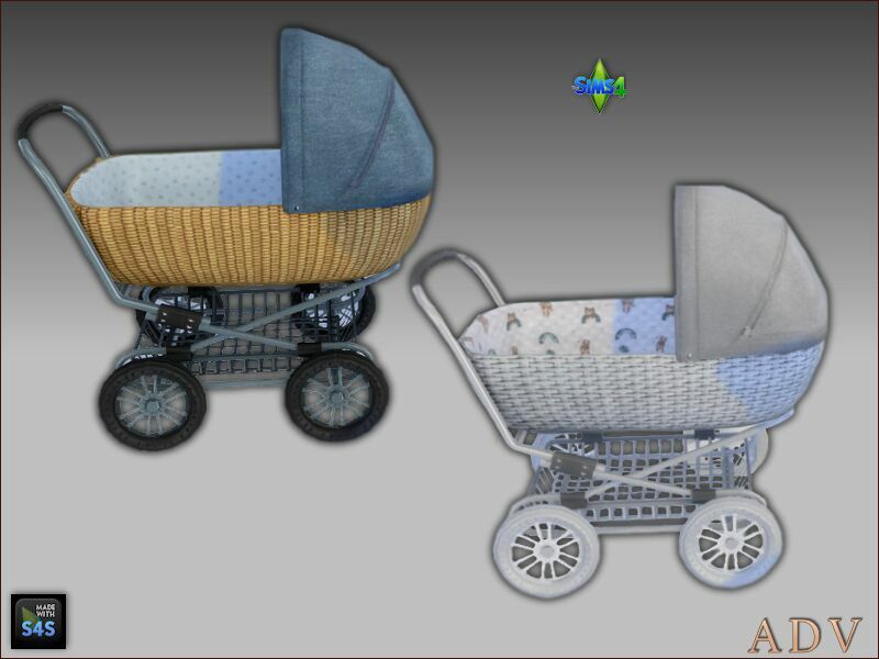 sims 4 cc strollers for infants 4