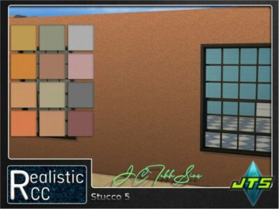 Stucco 5 By Jctekksims Sims 4 CC