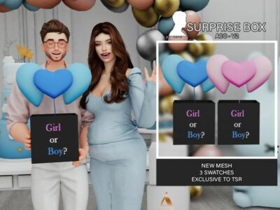 Surprise BOX (ACC – V2) Sims 4 CC