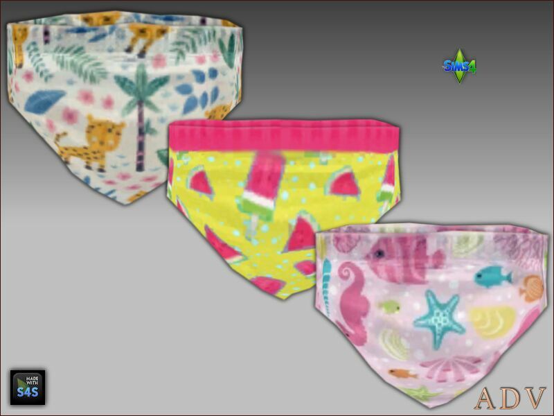 sims 4 cc swimwear for infant girls 3