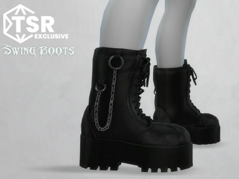 Swing Boots By Royimvu Sims 4 CC Download